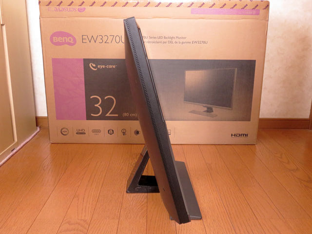 4Kディスプレイ BenQ 31.5インチ EW3270U を購入する！
