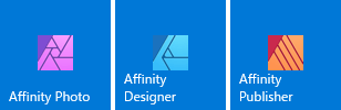 Affinity Photo/Designerに続いてAffinity Publisherを購入する
