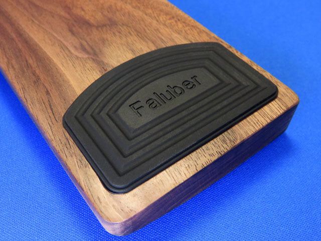 Faluber 木製リストレスト ウォールナット無垢材 M-360mm