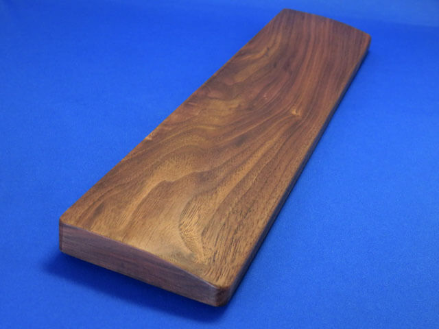 Faluber 木製リストレスト ウォールナット無垢材 M-360mm