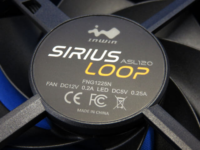 PCファン IN WIN Sirius Loop ASL120の不具合対応