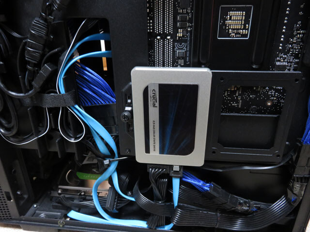 メイン機@自作PCにCrucial MX500 SSD 500GBを増設する！