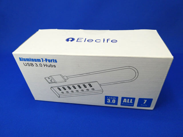Elecife USB ハブ 3.0 Hub 7ポートを購入する！