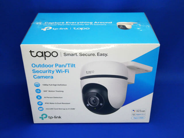 メール便可 2セットまで TP-Link WiFi ネットワークカメラ Tapo C500