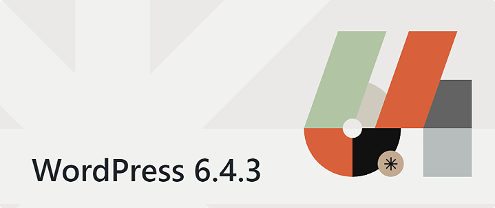 WordPress 6.4.3 にアップデート完了しました！