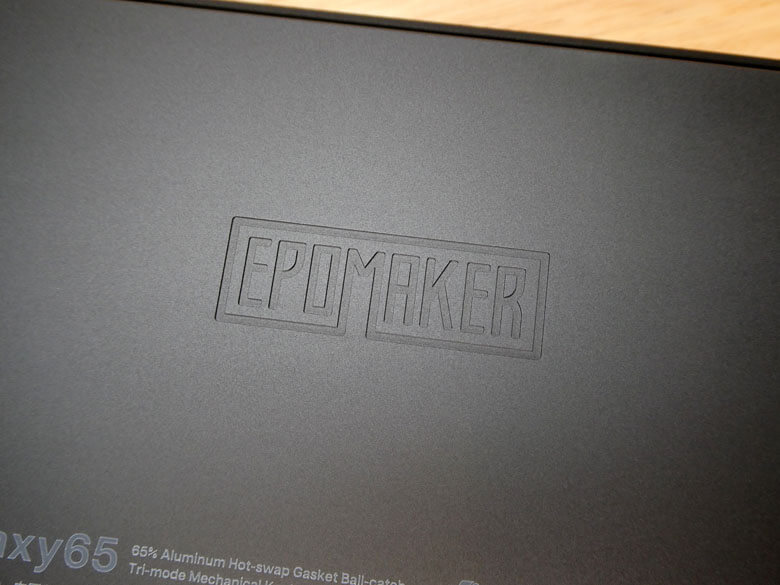 【PRレビュー】EPOMAKER Galaxy65 メカニカルキーボード