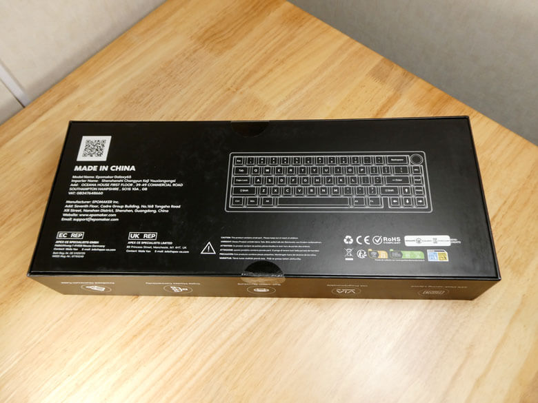 【PRレビュー】EPOMAKER Galaxy65 メカニカルキーボード