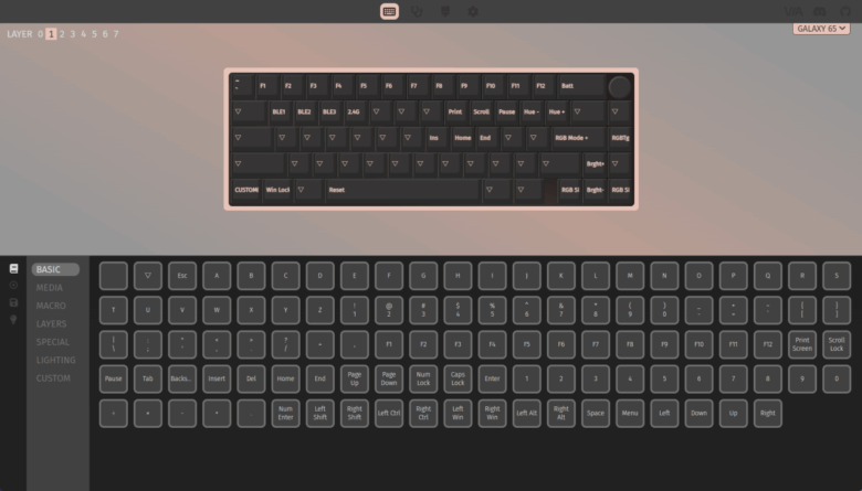 【PRレビュー】EPOMAKER Galaxy65 メカニカルキーボード