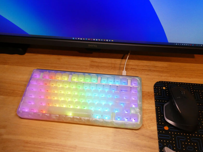 【PRレビュー】KiiBOOM Jade75 メカニカルキーボード