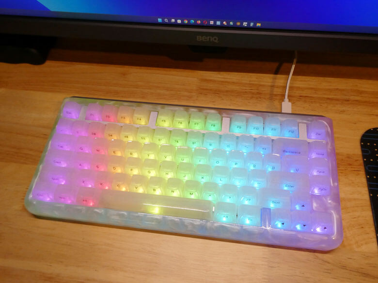 【PRレビュー】KiiBOOM Jade75 メカニカルキーボード