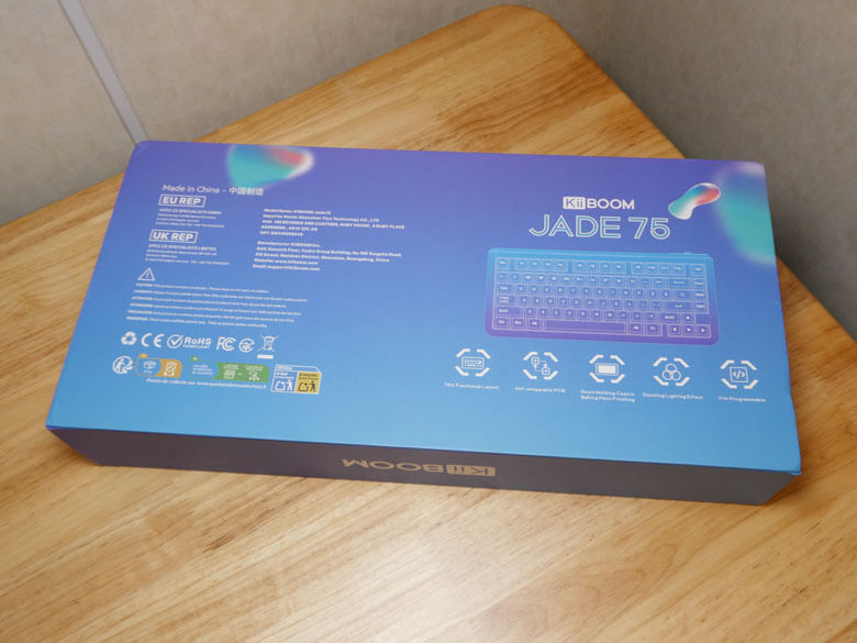 【PRレビュー】KiiBOOM Jade75 メカニカルキーボード