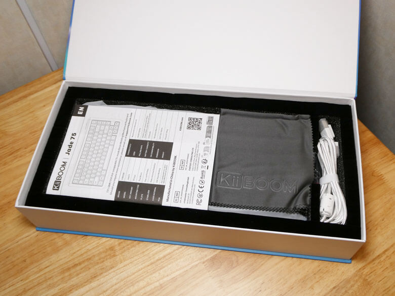 【PRレビュー】KiiBOOM Jade75 メカニカルキーボード