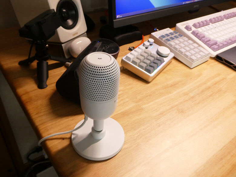 Razer Seiren V3 Mini White コンデンサーマイクを導入する！
