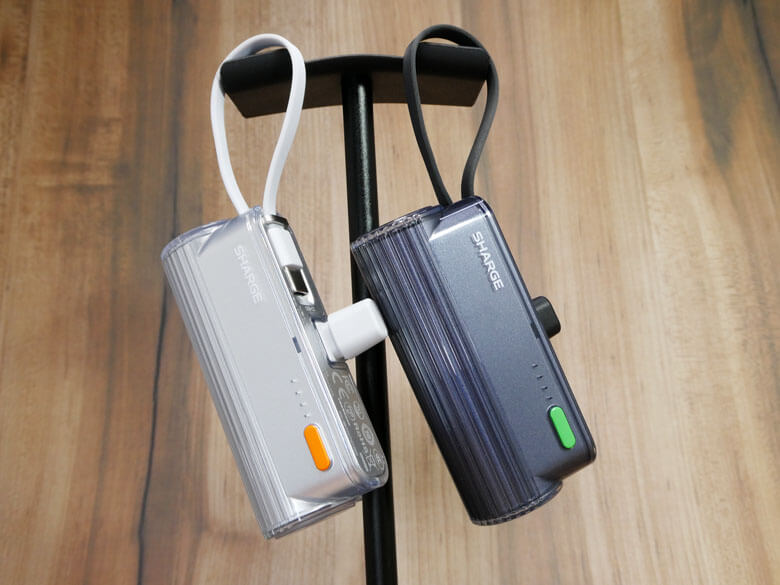 【PRレビュー】SHARGE Flow Mini 2 モバイルバッテリー