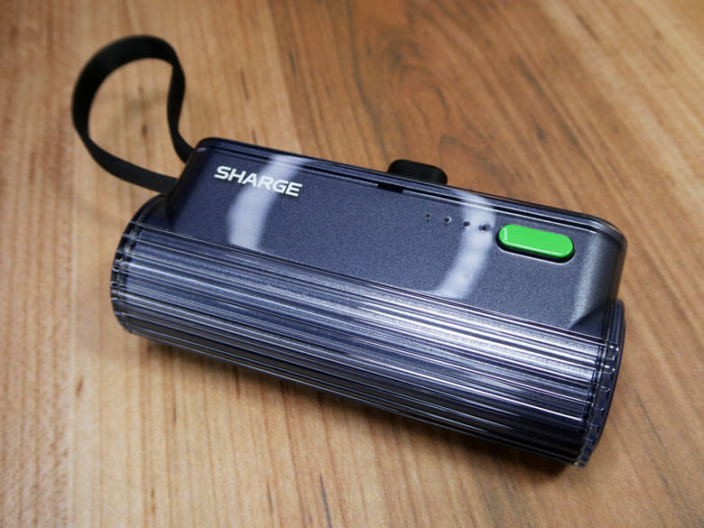 【PRレビュー】SHARGE Flow Mini 2 モバイルバッテリー