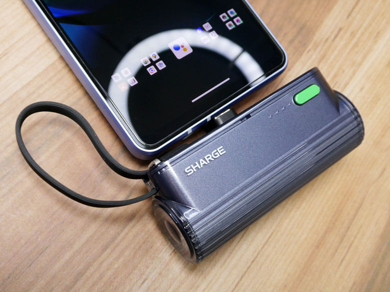 【PRレビュー】SHARGE Flow Mini 2 モバイルバッテリー