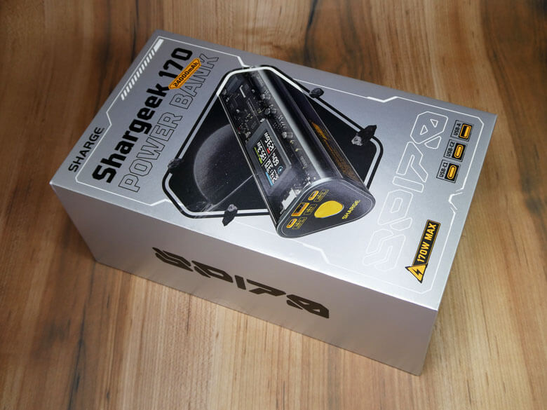 【PRレビュー】SHARGE Shargeek 170 Power Bank