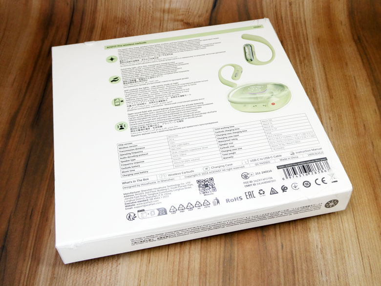 【PRレビュー】ACEFAST ACEFIT Pro オープンイヤー イヤホン