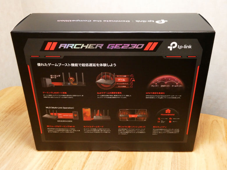 【PRレビュー】TP-Link Archer GE230