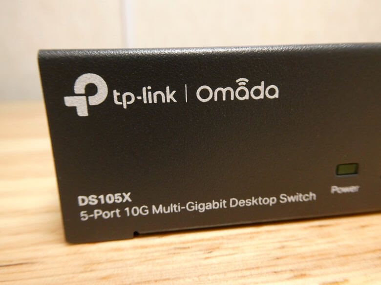 【PRレビュー】TP-Link DS105X | Omada 5ポート 10G スイッチ