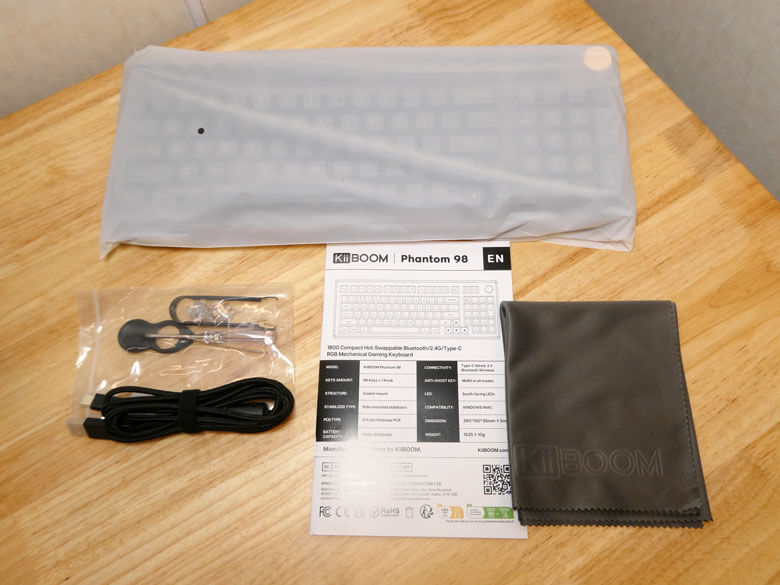 【PRレビュー】KiiBOOM Phantom 98 メカニカルキーボード