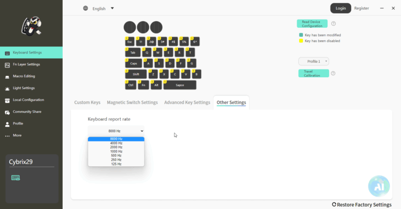 【PRレビュー】KiiBOOM Cybrix 29 ゲーミングキーボード