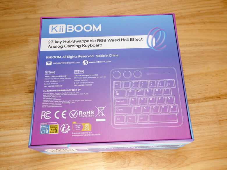 【PRレビュー】KiiBOOM Cybrix 29 ゲーミングキーボード