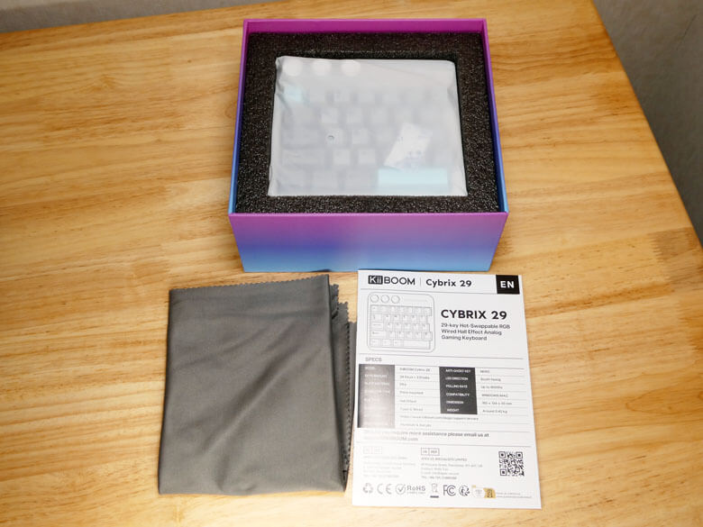 【PRレビュー】KiiBOOM Cybrix 29 ゲーミングキーボード