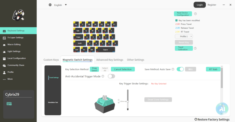 【PRレビュー】KiiBOOM Cybrix 29 ゲーミングキーボード