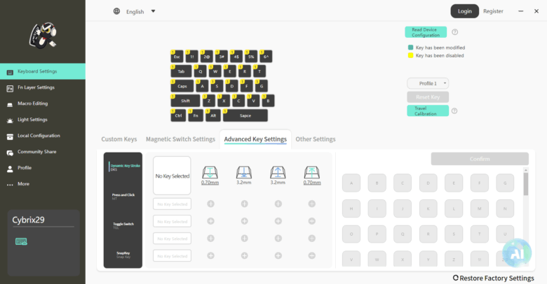 【PRレビュー】KiiBOOM Cybrix 29 ゲーミングキーボード