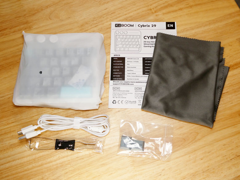 【PRレビュー】KiiBOOM Cybrix 29 ゲーミングキーボード