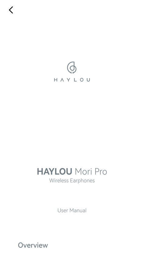 【PRレビュー】HAYLOU Mori Pro ワイヤレスイヤホン