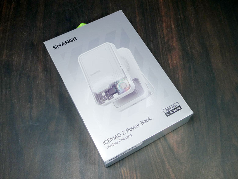 【PRレビュー】SHARGE ICEMAG 2 モバイルバッテリー