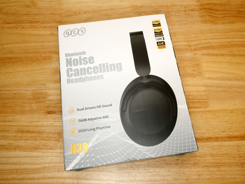 【PRレビュー】QCY H3S ワイヤレスヘッドホン