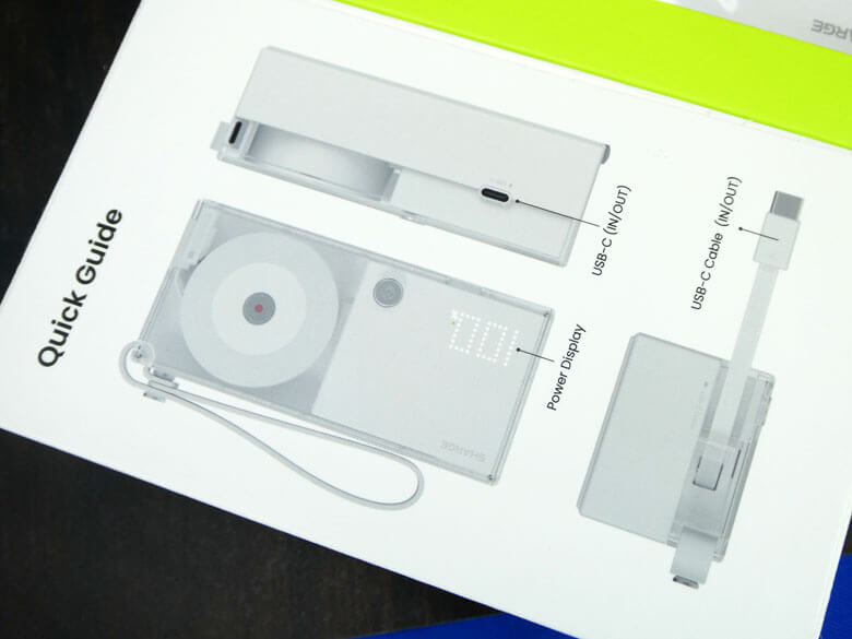 【PRレビュー】SHARGE 格納式 3-in-1 モバイルバッテリー