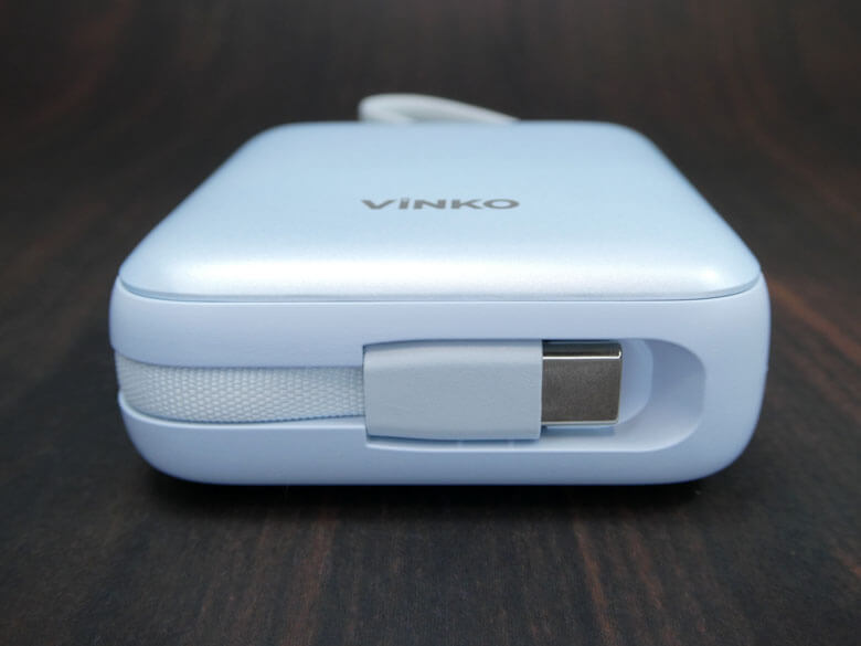 【PRレビュー】VINKO 小型モバイルバッテリー 10000mAh