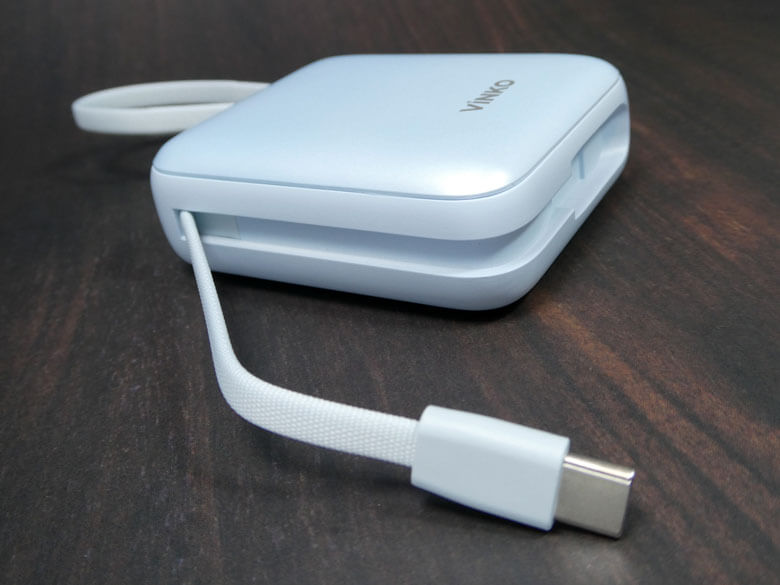 【PRレビュー】VINKO 小型モバイルバッテリー 10000mAh