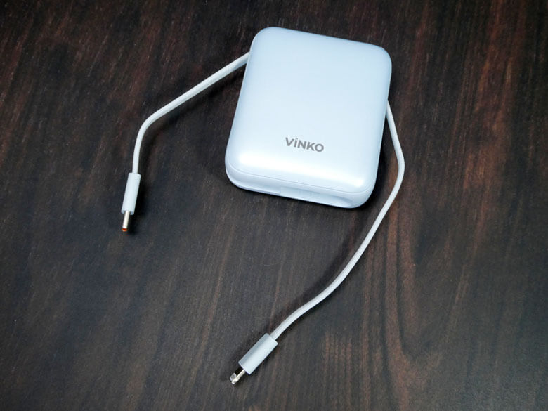 【PRレビュー】VINKO 小型モバイルバッテリー 10000mAh