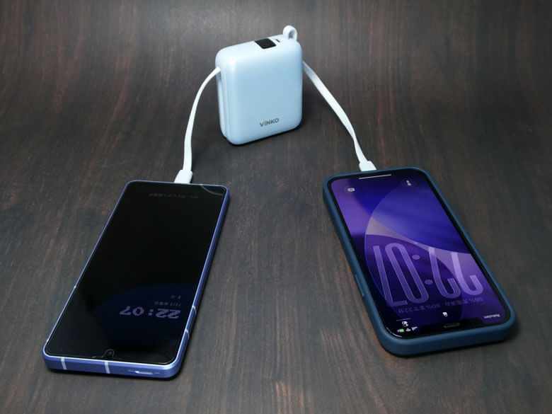 【PRレビュー】VINKO 小型モバイルバッテリー 10000mAh