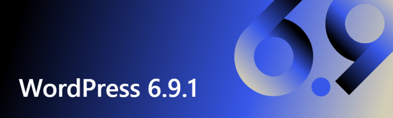 WordPress 6.9.1 にアップデート完了しました！