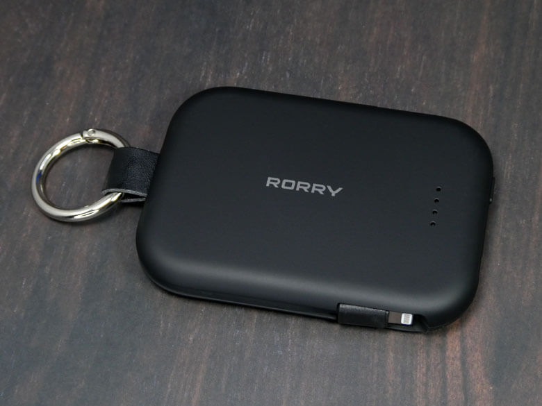 【PRレビュー】RORRY モバイルバッテリー T1-5000