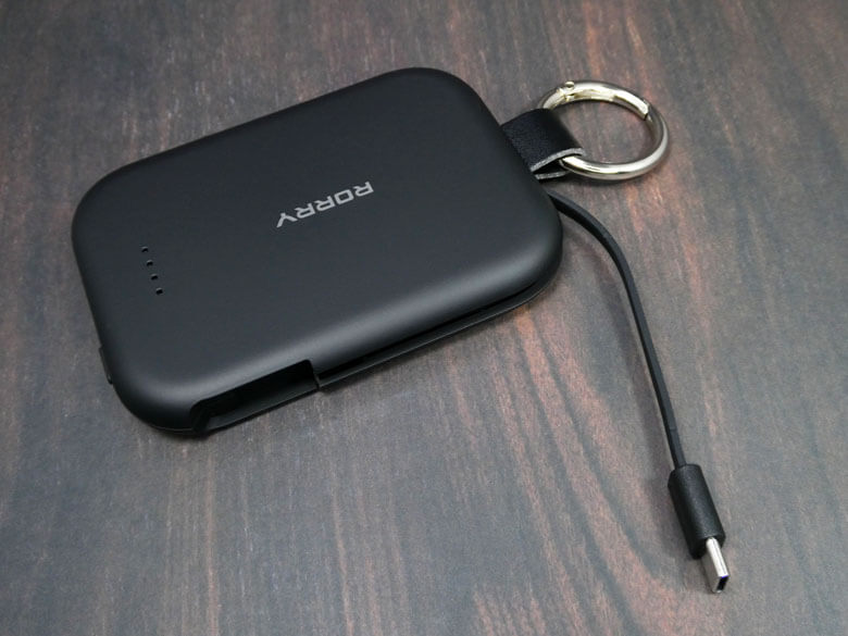 【PRレビュー】RORRY モバイルバッテリー T1-5000