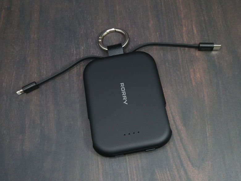 【PRレビュー】RORRY モバイルバッテリー T1-5000