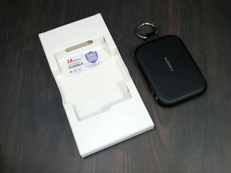 【PRレビュー】RORRY モバイルバッテリー T1-5000