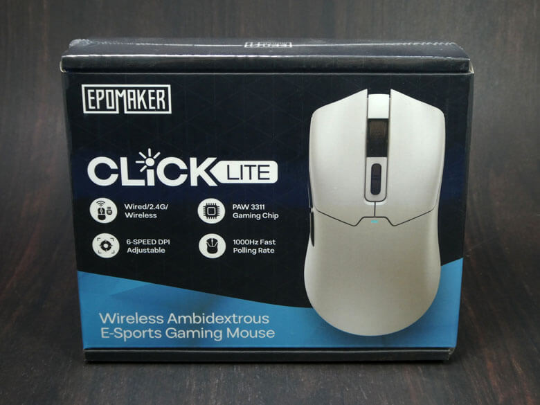 【PRレビュー】EPOMAKER Click Lite Mouse ゲーミングマウス