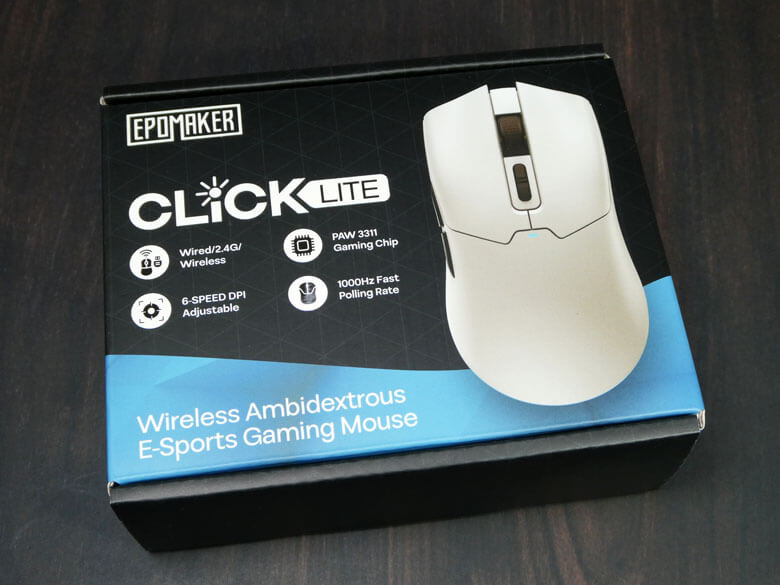 【PRレビュー】EPOMAKER Click Lite Mouse ゲーミングマウス