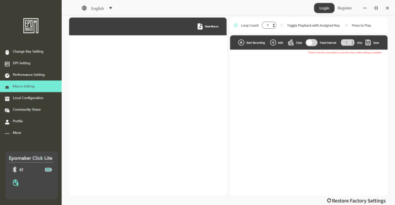 【PRレビュー】EPOMAKER Click Lite Mouse ゲーミングマウス
