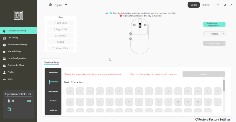 【PRレビュー】EPOMAKER Click Lite Mouse ゲーミングマウス
