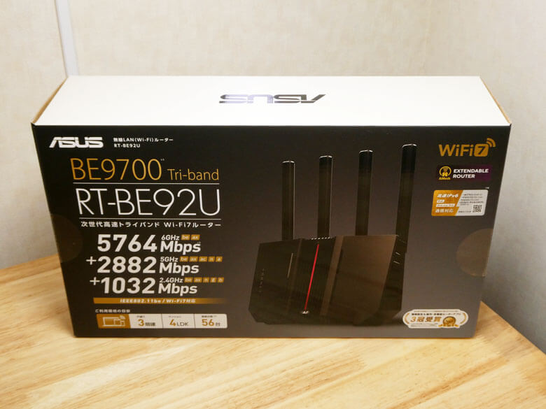 【PRレビュー】ASUS RT-BE92U Wi-Fi 7ルーター