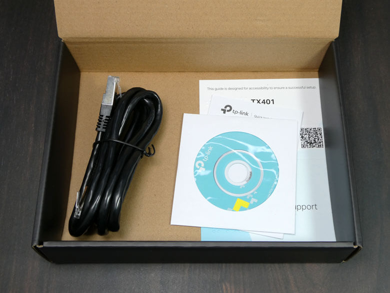 【PRレビュー】TP-Link TX401